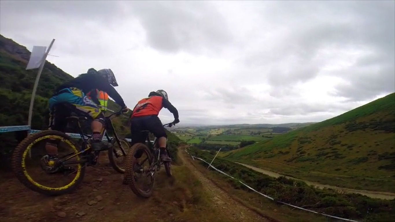 Ride.io Team Bar Cam - Moelfre British Downhill Series