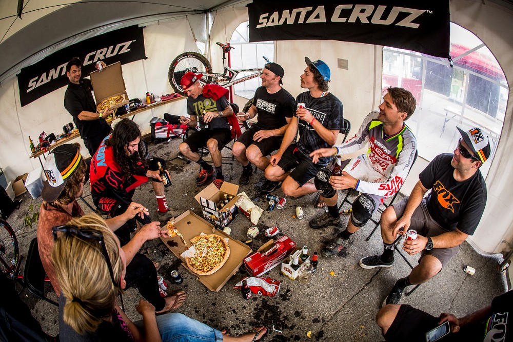 , during the 25th UCI MTB World Cup at Mt Sainte-Anne, Quebec, Canada.