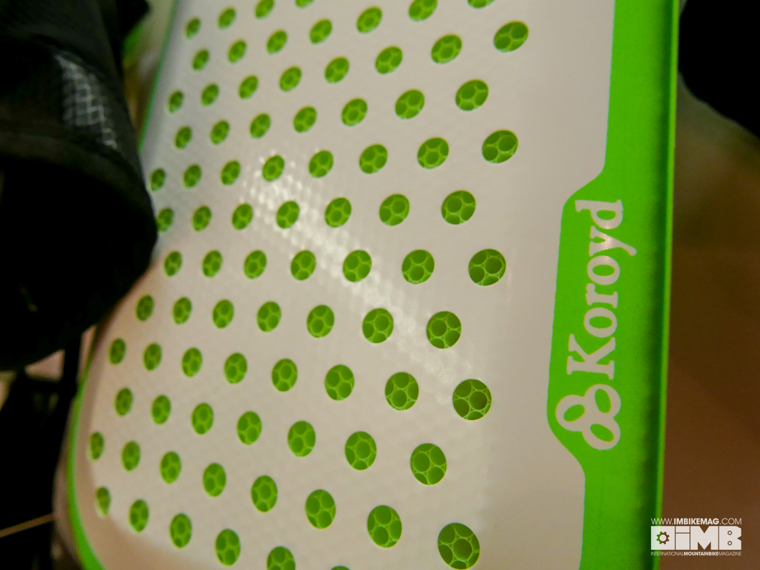 Koroyd uses a honeycomb structure that is thermo welded and designed to crush on impact to reduce the forces involved.