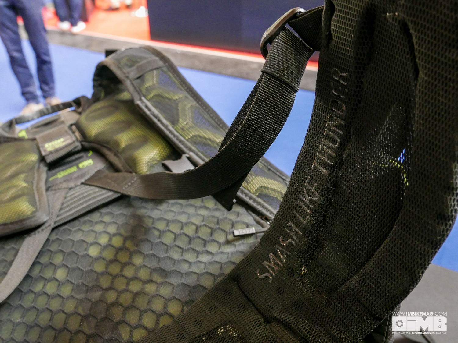 Subtle hints on how to ride feature on the hip belt!