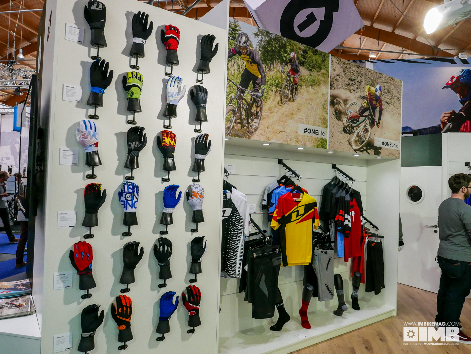 Clothing and gloves from the One Industries crew...