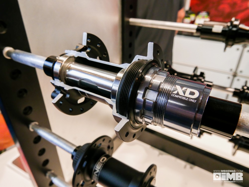 Close up of the internals for the new Neo Ultimate Hub.