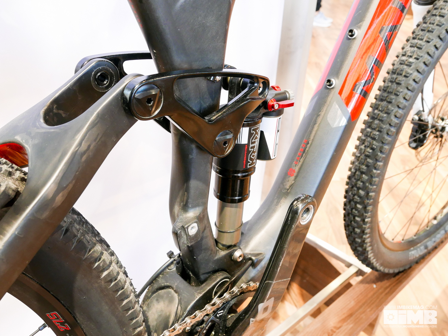 The IsoTrac suspension system and BOS Kirk rear shock.