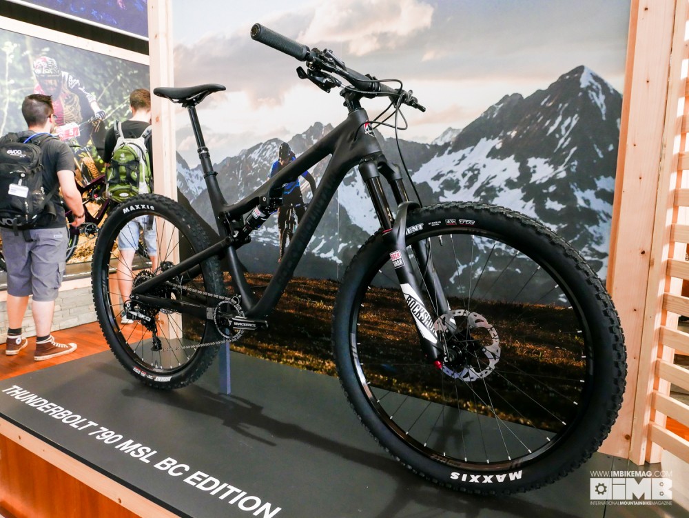The Thunderbolt BC Edition, a 130mm front 120mm rear trail bike with attitude.