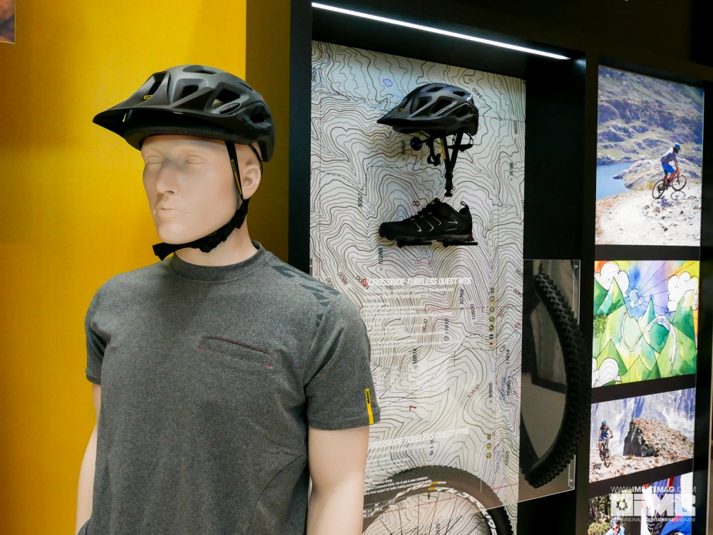 The new CrossRide t-shirt and helmet.