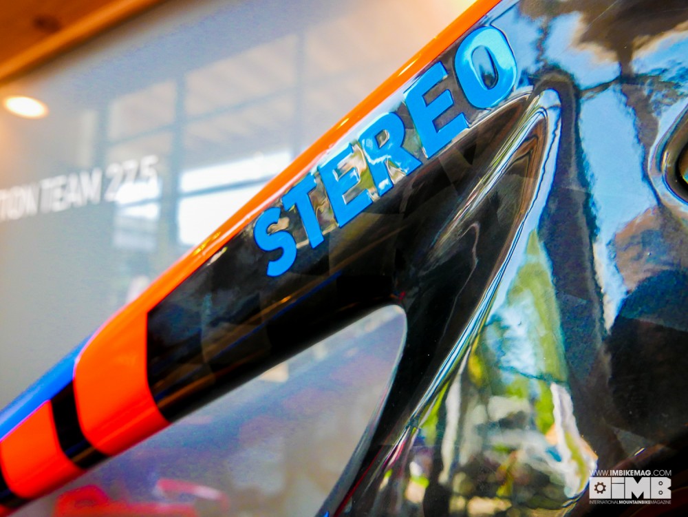 Close up of the new C68 carbon layup...