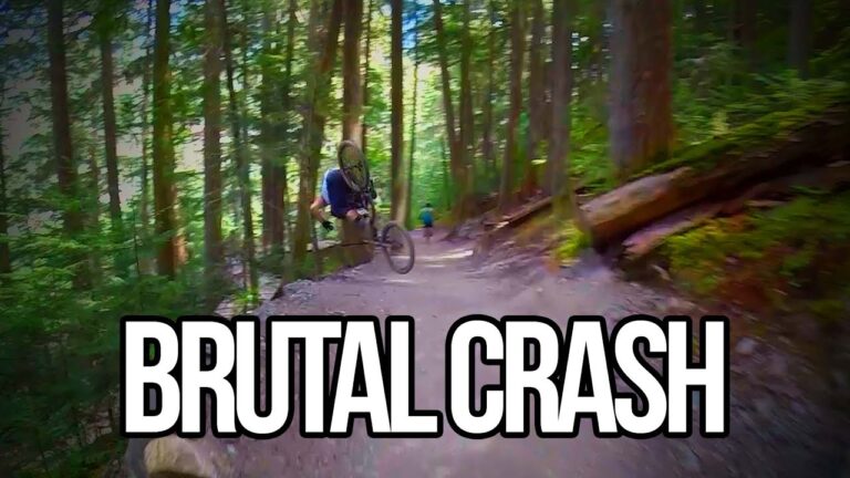 Brutal Mountain Bike Crash Whistler
