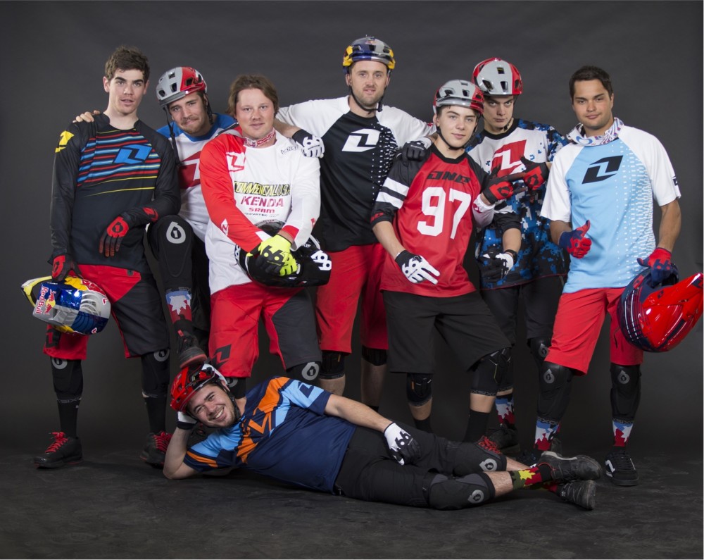 The 2016 SixSixOne Factory Rider Team