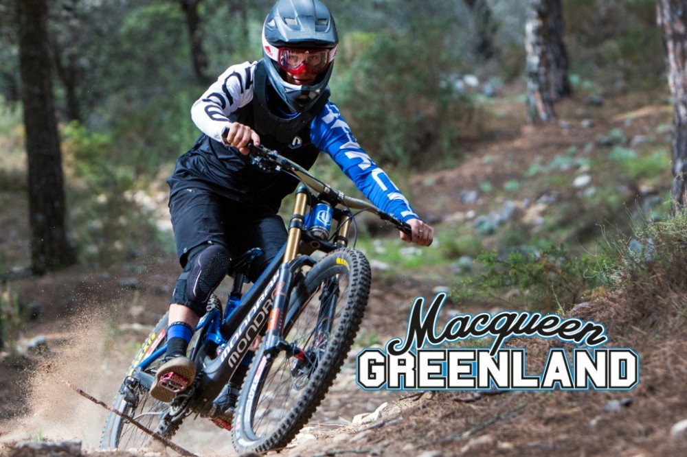 Laurie Greenland joins as the 2015 Junior DH World Champion