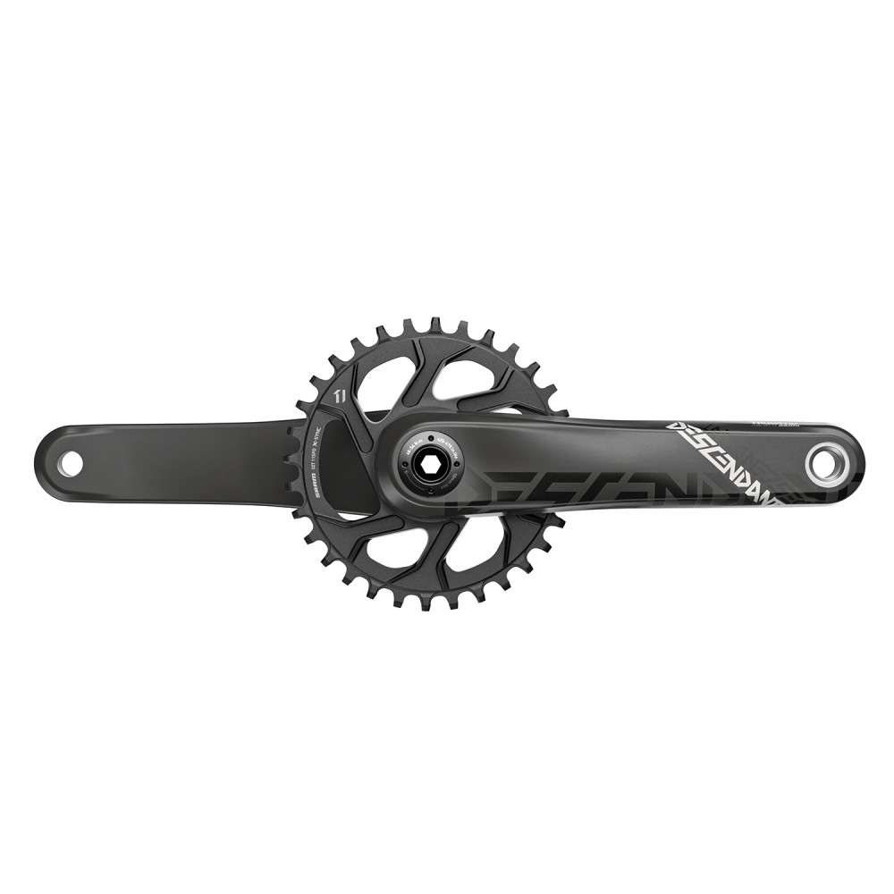 TRUVATIV_Descendant_CRB_30mm_175mm_AlloyRing_32t_Black_Front_M