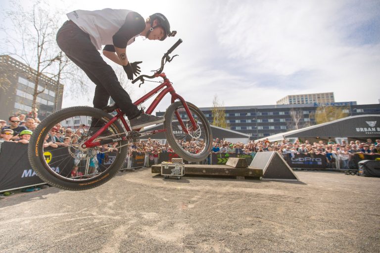 Danny MacAskill And Drop And Roll Team At Ride London