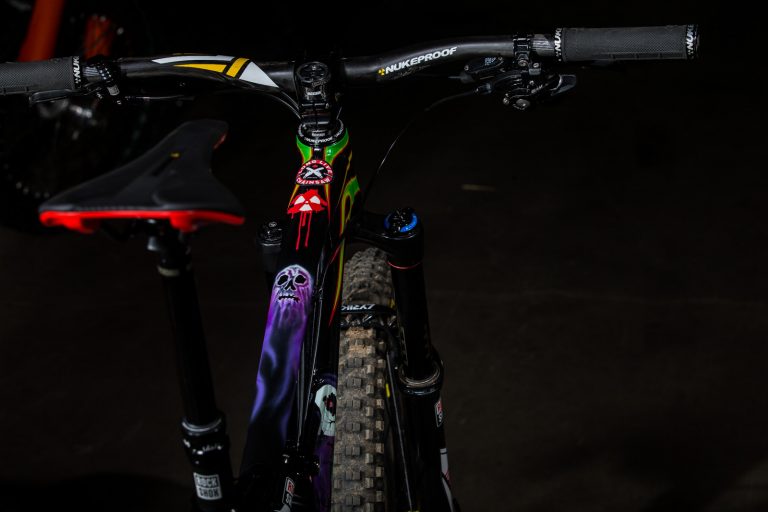 Sam Hill's EWS Monster Truck Nukeproof Mega