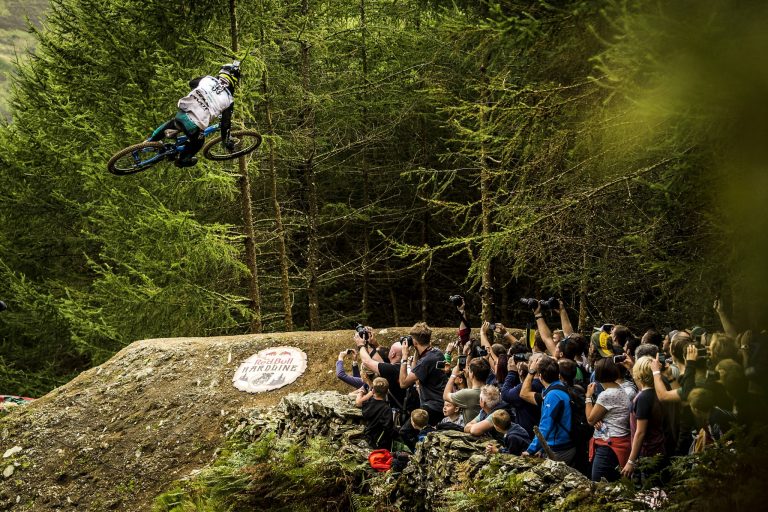Winning Run on RedBull Hardline 2016 Bernard Kerr