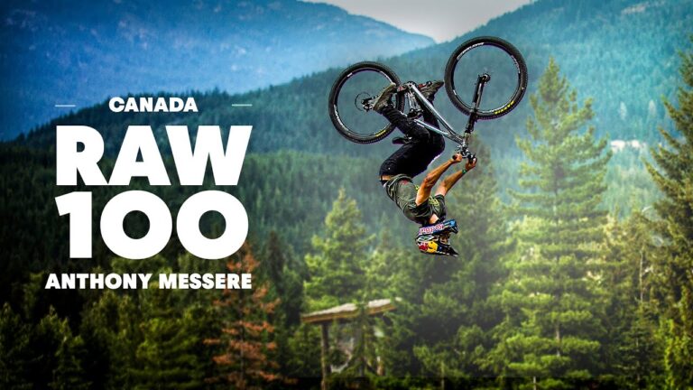 Anthony Messere's Flowy MTB Session On Backyard Dirt Jumps | Raw 100