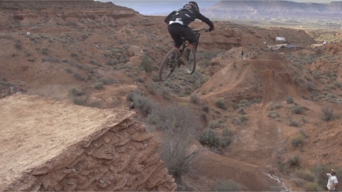 Antoine Bizet Lays First Tracks at Rampage 2016