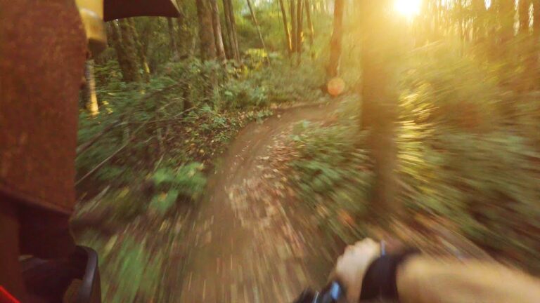 Evening Ride at my local trails! - Gopro
