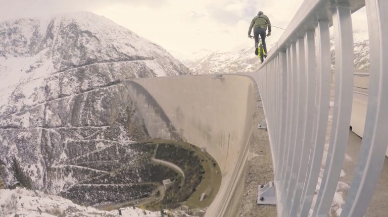 Q&A - Bike Balancing 200m high up