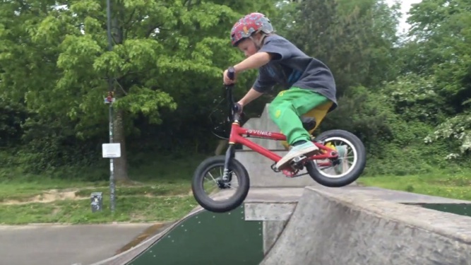 Harry: 6 Year Old Beast On A Bike