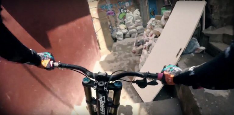 Steep Urban Mountain Biking Down A Rio Favela | Filip Polc's POV