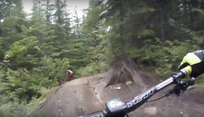 Mountain Biking Lower Whistler Bike Park