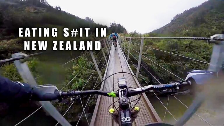 First Ride With Lads at Wairoa Gorge Mountain Bikepark - New Zealand 2017 - CG VLOG #88