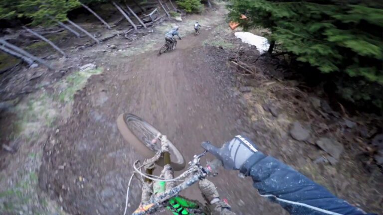 Railing Ruts in Champery