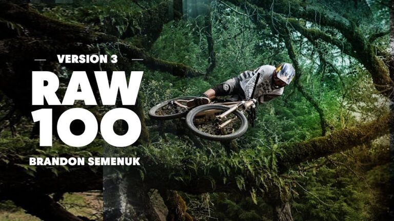 Brandon Semenuk Attacks Slopestyle MTB Trail | Raw 100
