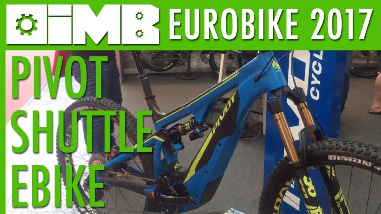 Pivot Shuttle 2018 eBike - Chris Cocalis Interview