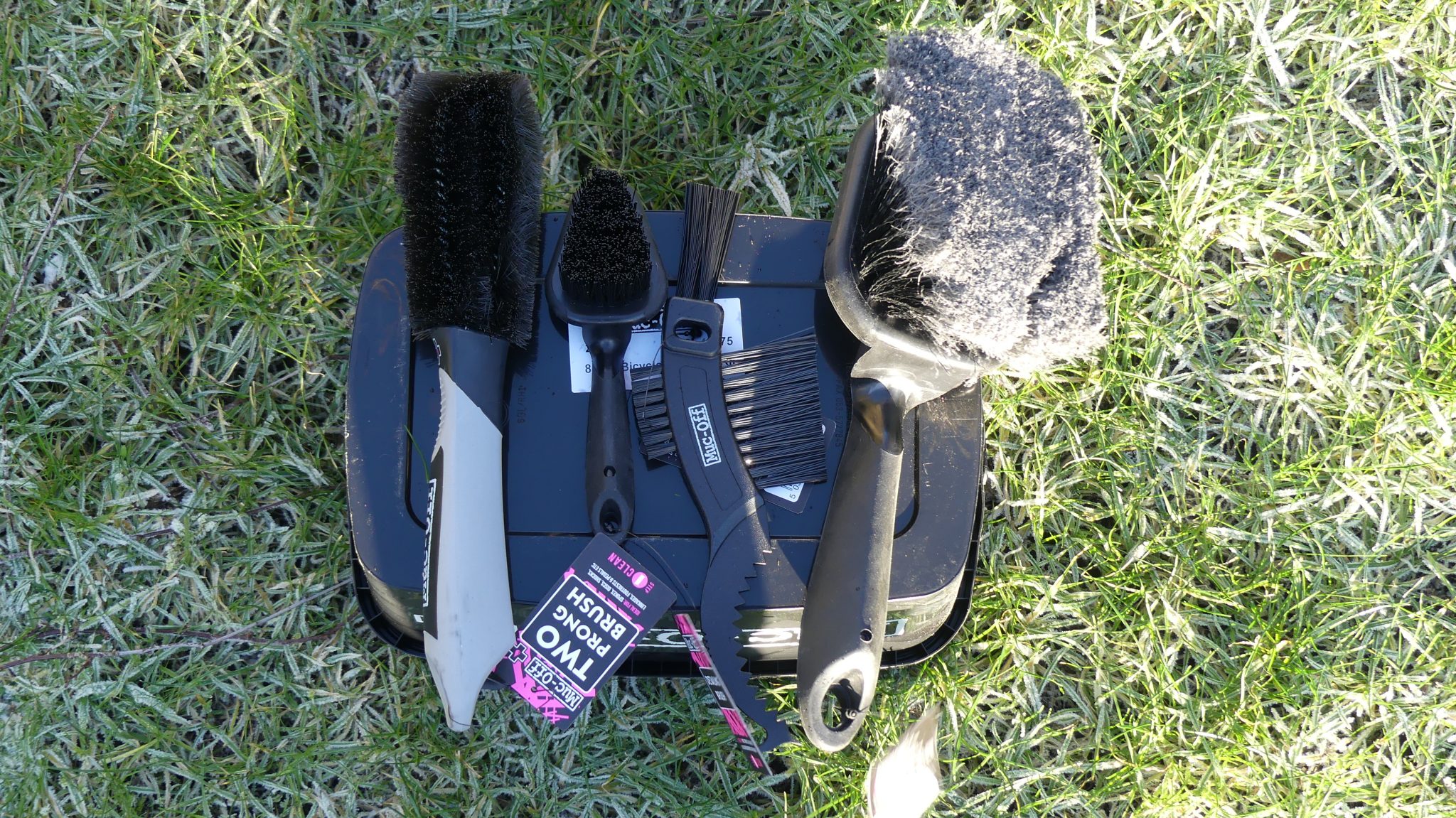 Muc-Off Two Prong Brush - Available at