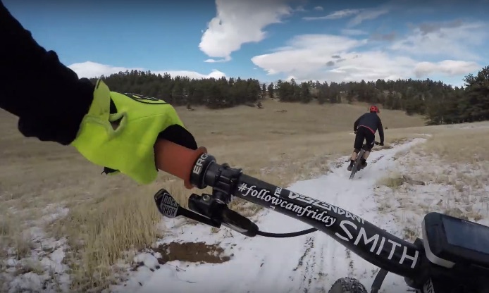Riding Hall Ranch in The Snow