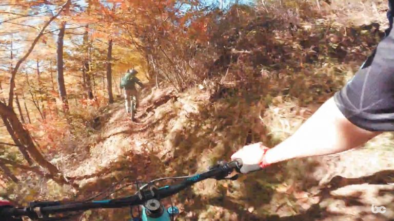 It's Raining Loam! (and Monkeys?) Mountain Biking with Trail Cutter in Nagano Japan!