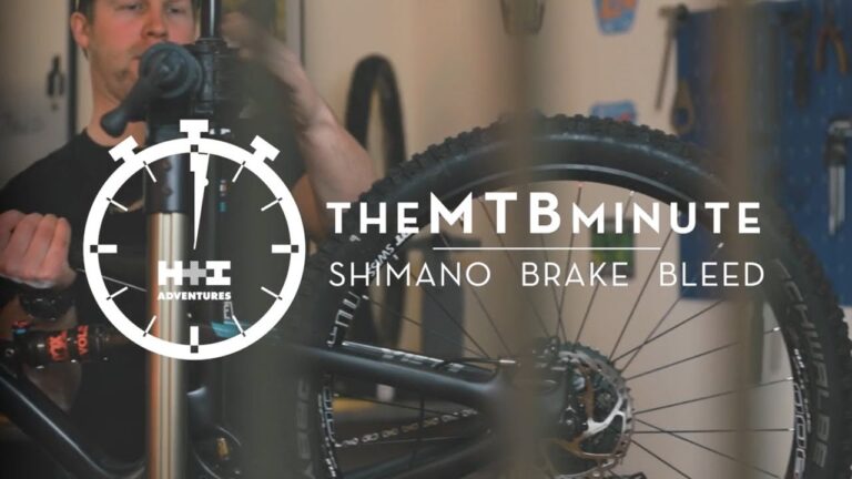 How to Bleed a Shimano Brake | The #MTBminute