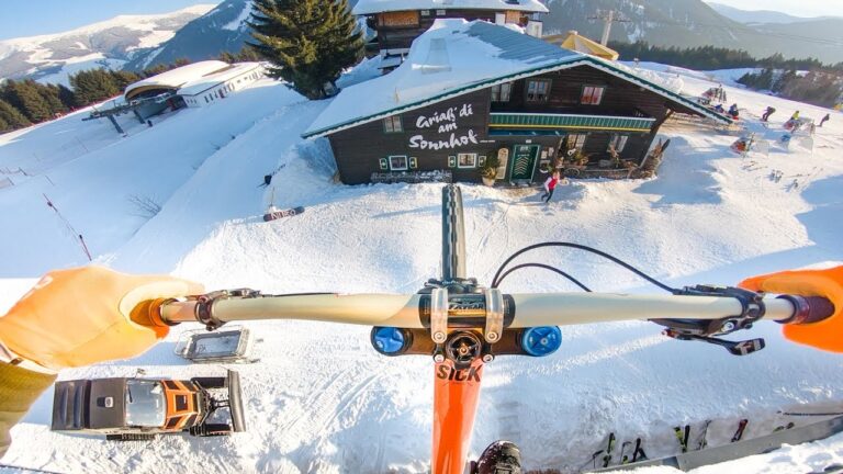 50ft Rooftop Gap On Snow - Behind the Scenes of Fabiolous Escape 2