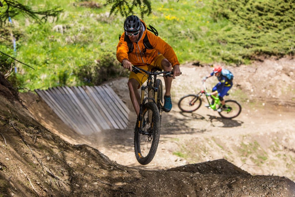 Mountain-bike a Carosello 3000