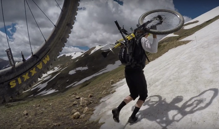 Alpine Singletrack at 13,000ft in 4K