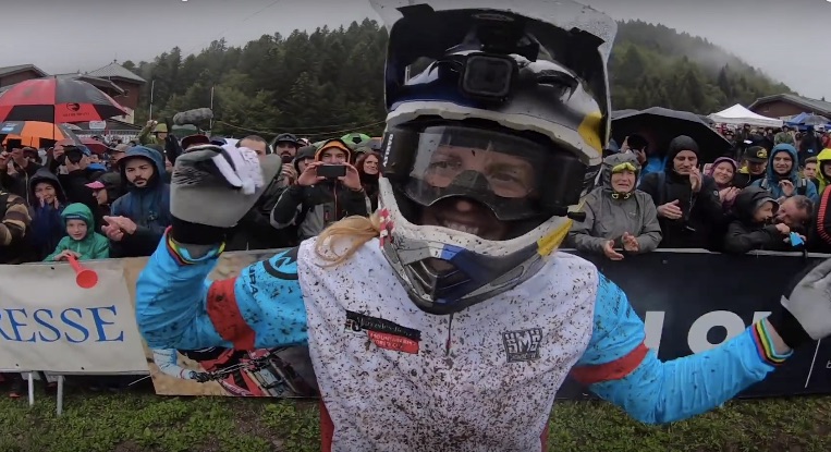 Rachel Atherton Winning Run, La Bresse on GoPro