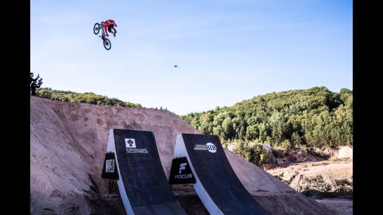 Adolf Silva First Ever Cali Roll on a Big Bike I The Audi Nines MTB 2018