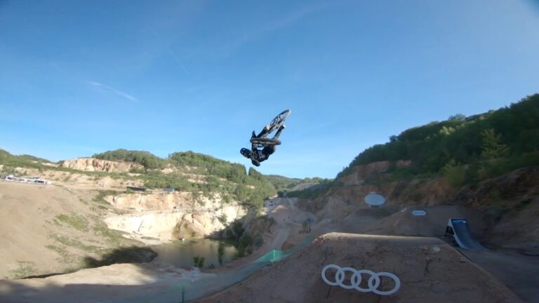 Ethan Nell Freeride Line 3rd Place I The Audi Nines MTB 2018