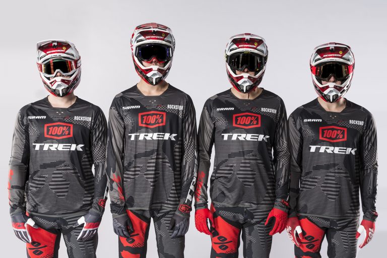 Trek Partners with SRAM/RockShox and 100% on World Cup DH squad