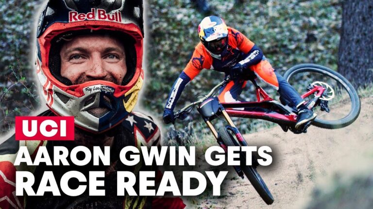 Aaron Gwin Gets Race Ready
