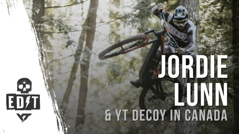 Jordie Lunn Shredding the YT Decoy in the Woods of Vancouver Island