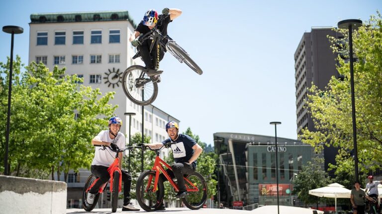 Street Riding with Danny Macaskill, Martin Söderström & Fabio Wibmer
