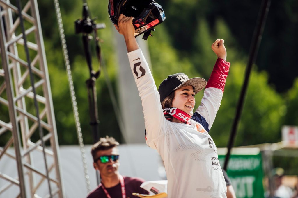 UCI Downhill Mountain Bike World Cup - Cabirou and Greenland Score Historic Firsts in Italy