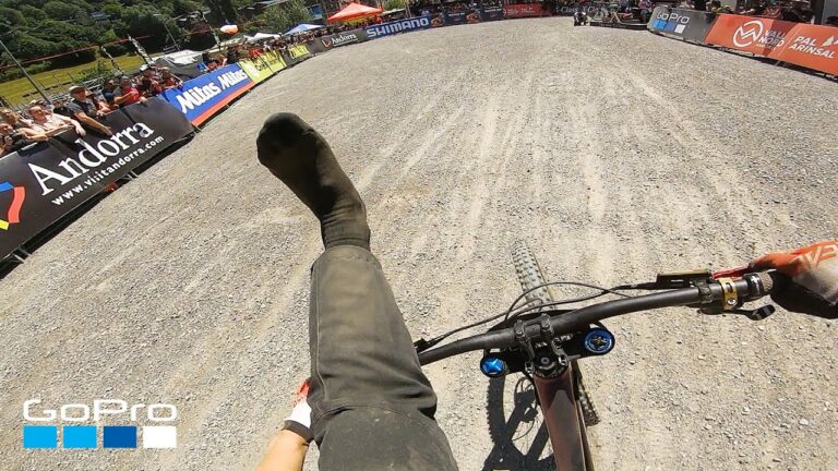 GoPro: Nina Hoffmann's Shoeless Finish - UCI Vallnord 2019