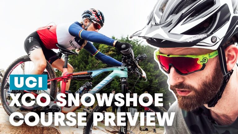XCO Snowshoe Course Preview with Pauline Ferrand-Prévot