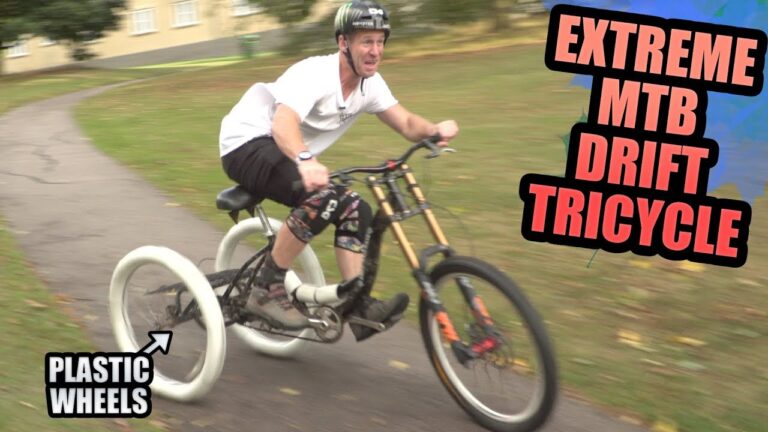 Extreme MTB Drifting... On A Trike?