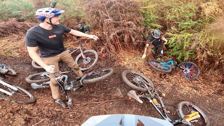 MTB Carnage Train Down The Latest Trail At Rogate Bikepark
