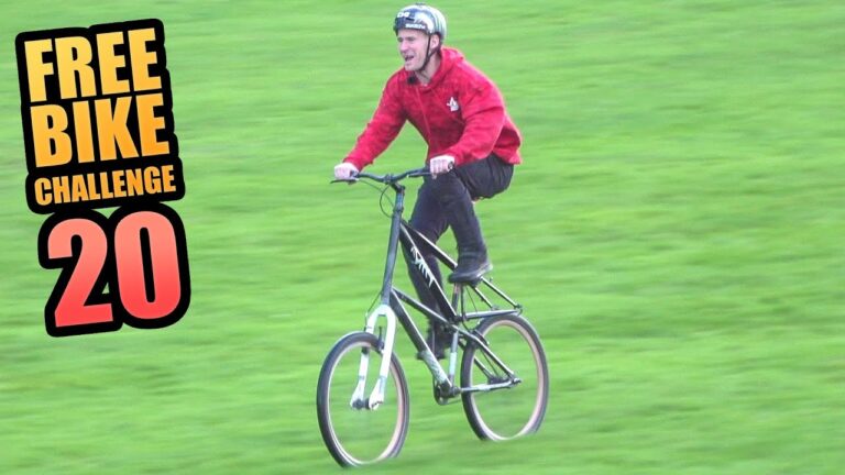 Sam Pilgrim Continues His 'Free Bike Challenge' With This Crazy Tall Bike!