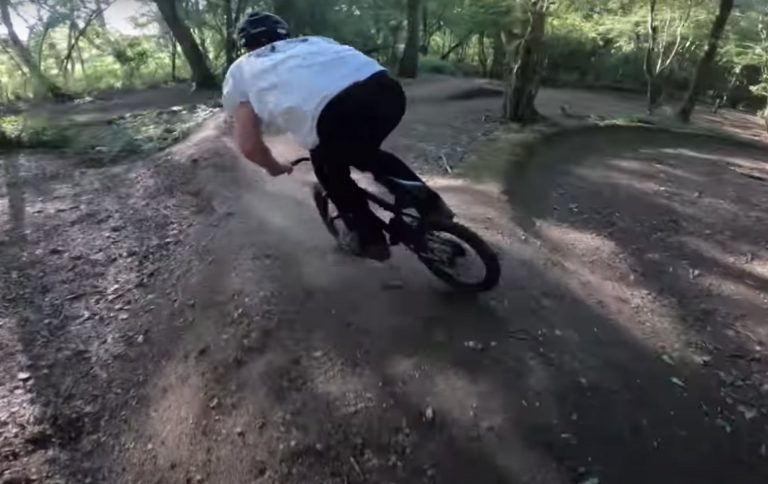 MINI MOUNTAIN BIKES - TRAIL SHREDDING AND JUMPS!