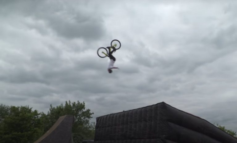 BIG MTB TRICKS AND ELECTRIC MOTOCROSS SHREDDING!